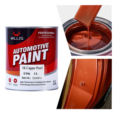 Производственное предложение Акриловый лак 1K Basecoat Pearl Car Paint 1K Copper Pearl OEM Доступно Авторефинировка Спрей Автомашина