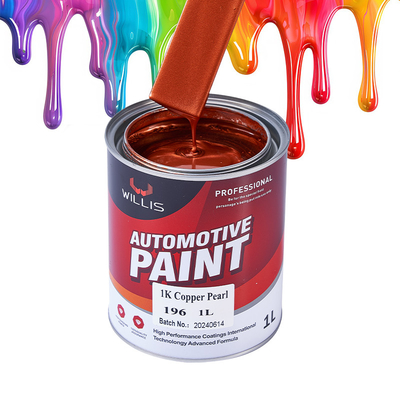 Производственное предложение Акриловый лак 1K Basecoat Pearl Car Paint 1K Copper Pearl OEM Доступно Авторефинировка Спрей Автомашина