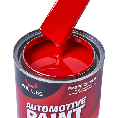 Автомобильная защита 2K Красная твердая краска высокая твердость 1L / 4L на банку Легкое строительство
