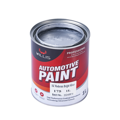 1K Primer Pearl Silver Metallic Automotive Paint Standard Thinner 2K Эпоксидный праймер 1K Серебряный металлический основной слой