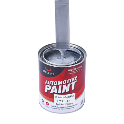 1K Primer Pearl Silver Metallic Automotive Paint Standard Thinner 2K Эпоксидный праймер 1K Серебряный металлический основной слой
