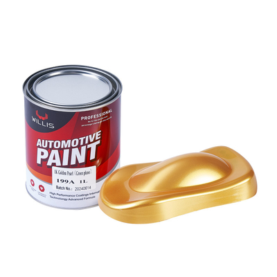 1K Pearl Car Paint для настраиваемого жидкого покрытия в золотисто-зеленой фазе