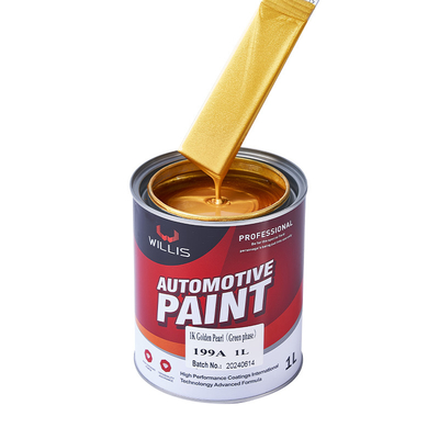 1K Pearl Car Paint для настраиваемого жидкого покрытия в золотисто-зеленой фазе