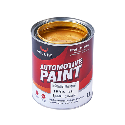 1K Pearl Car Paint для настраиваемого жидкого покрытия в золотисто-зеленой фазе