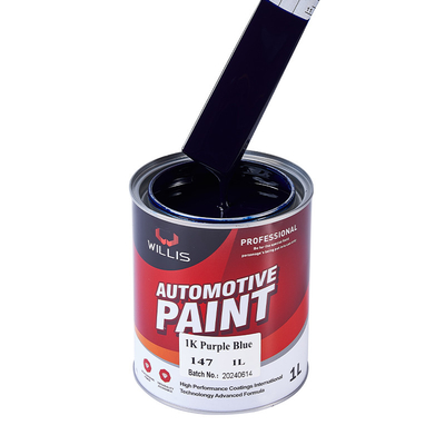 Высокий глянцевый 1k Basecoat Автомобильная краска разжижатель, Желтый / Зеленый Автомобильные краски цвета