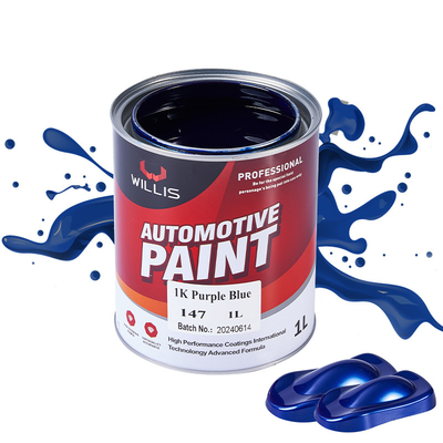 Высокий глянцевый 1k Basecoat Автомобильная краска разжижатель, Желтый / Зеленый Автомобильные краски цвета