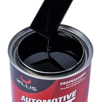 High Gloss 2K Extra Black Automotive Coating Car Painting Refinish Basecoat Top Coat Metallic Color Paint for Boat Paint Repair