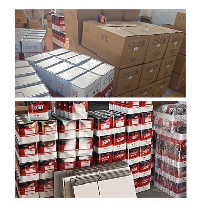 Высокое содержание твердых веществ Противожелтовая автомобильная краска Лакировка Фабрика Экспорт акрилового прозрачного покрытия для многоразового использования Китай оптовая торговля