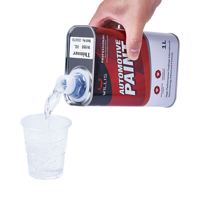 Ultra-Low Odor 1K 2K Acrylic Car Paint Factory Price Auto Paint Thinner Coating & Paint Refinish Industrial Thinner