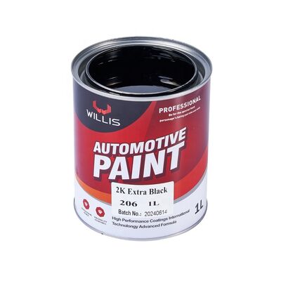 Acrylic 1K 2K Polyurethane Spray Paint Metallic Color Car Body Automotive Repair Refinish Liquid Coating WILLIS Model 206