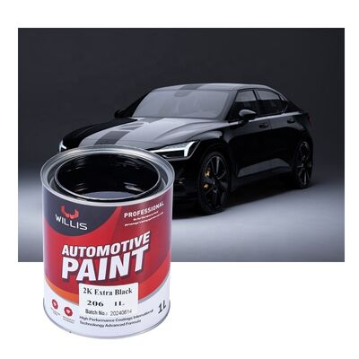 Acrylic 1K 2K Polyurethane Spray Paint Metallic Color Car Body Automotive Repair Refinish Liquid Coating WILLIS Model 206