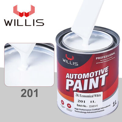 WILLIS Модель 201 2K Акриловая смола Автомобильная краска Относная и устойчивая к царапинам Долговечная яркая распыляющая краска для автомобилей Лодки и пластик