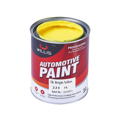Hot Selling WILLIS OEM Auto Paint 2K Boat & Car Topcoat with Multiple Colors Acrylic Liquid Includes Paint Thinner Spray