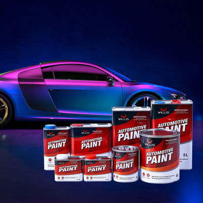 Hot Selling WILLIS OEM Auto Paint 2K Boat & Car Topcoat with Multiple Colors Acrylic Liquid Includes Paint Thinner Spray