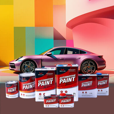 WILLIS 212 2K Acrylic Resin Car Paint Spray Application Liquid Coating