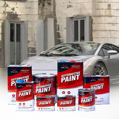 Краска для автомобилей WILLIS 206 High Performance 2K, акриловая смола, распыляемая жидкость для покрытия автомобилей и лодок