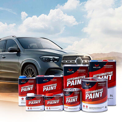 Wholesale 1K & 2K Basecoat Acrylic Resin Colorful Liquid Coating for Car & Appliance Spray Application