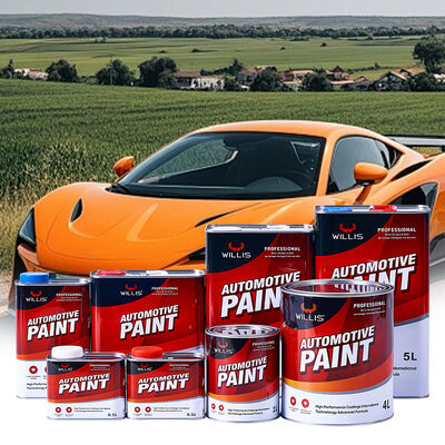 Trusted Coating Paint Supplier's Premium WILLIS Brand Model 221 Two-Component Acrylic Primer High Gloss 2K Automotive Paint