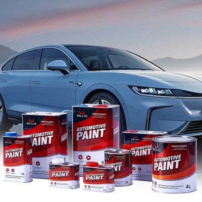 WILLIS Model 203 2K Acrylic Liquid Car Paint for Automotive Boat & Appliance Use-Spray Application