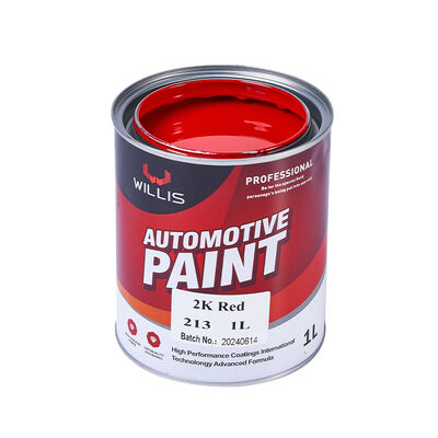 Auto Car Paint Manufacturer Supplies Multiple Colors 2K Red Hot Selling OEM Available Spray Car Paint Liquid Coating Good Price