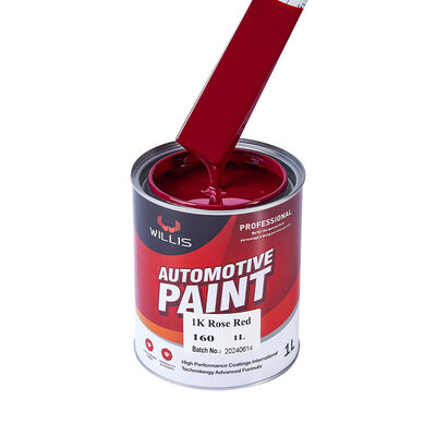 Factory Direct Sales WILLIS 1K Color Paint Liquid Coating for Car Boat Paint Automotive Repair Basecoat Refinish Plastic Coating