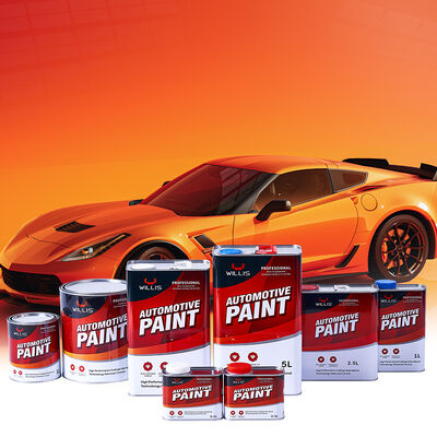 WILLIS 1K Basecoat Automotive Acrylic Spray-On Coating for Car Boat Refinish Plastic Coating Model 154 Жидкость на основе пигмента