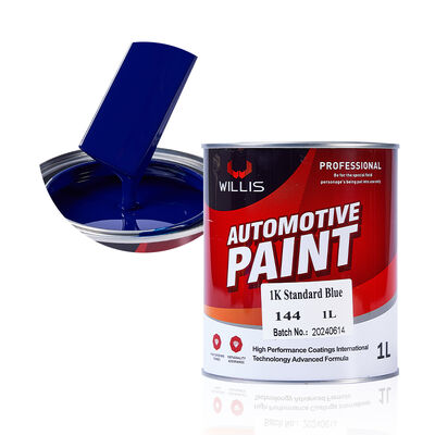 Factory Direct 1K Ultra-Low Price Blue One-Component Acrylic Resin Liquid Car Repair Paint Car Paint Thinner