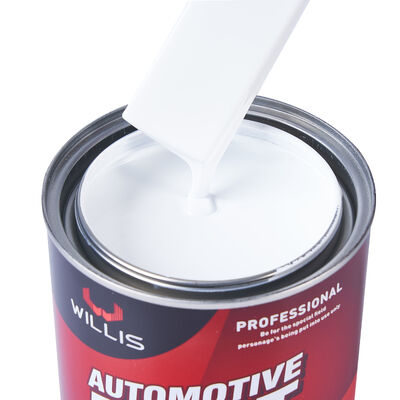 Advanced 1K Acrylic Resin White Paint for Automotive Repair High Concentration Liquid Coating Car Color Master Paint