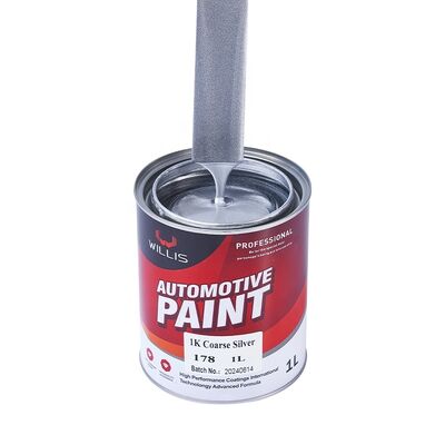 1K Coarse Silver Automotive Paint Varnish Clear Coat Thinner Hardener 2K Color Pearl Paint Plastic Coating Boat Paint Spray