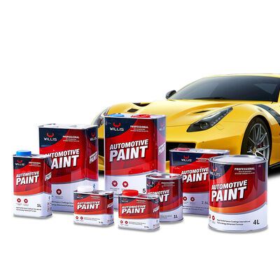 Factory Supply 1K Silver Auto Repair Paint One-Component Acrylic Resin Liquid Coating Car Paint Epoxy Primer Spray Body Filler