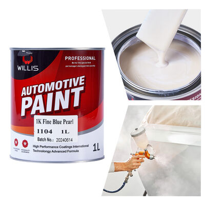 WILLIS Auto Refinish Metallic Pearl White Paint Multiple Colors Acrylic Resin Plastic Coating Car Spray Coating