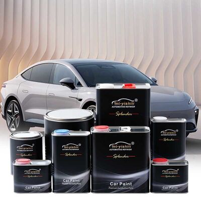 Factory Supply 1K Bright Red Car Paint - ONE-Component Acrylic Coating for Automotive Refinish, Automotive Paint Clear Coat