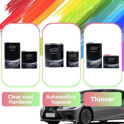 Factory Supply All Autobody Materials: 1K/2K Paint, Epoxy Resin, Body Filler, Thinner Solvent & Color Paints for Refinishing