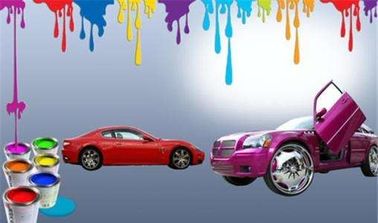 Изготовленная на заказ акриловая краска для пульверизатора автомобиля, краска автомобиля точности высокого цвета металлическая голубая
