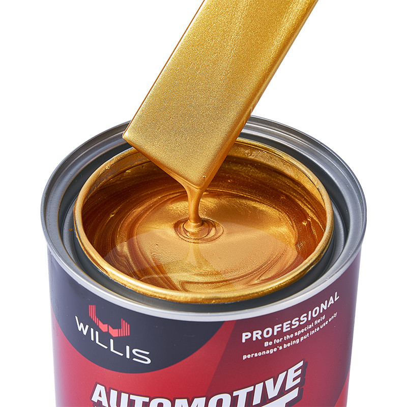1K Pearl Car Paint для настраиваемого жидкого покрытия в золотисто-зеленой фазе