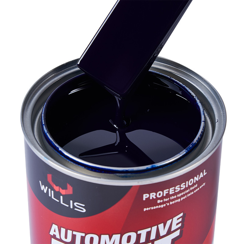 Высокий глянцевый 1k Basecoat Автомобильная краска разжижатель, Желтый / Зеленый Автомобильные краски цвета